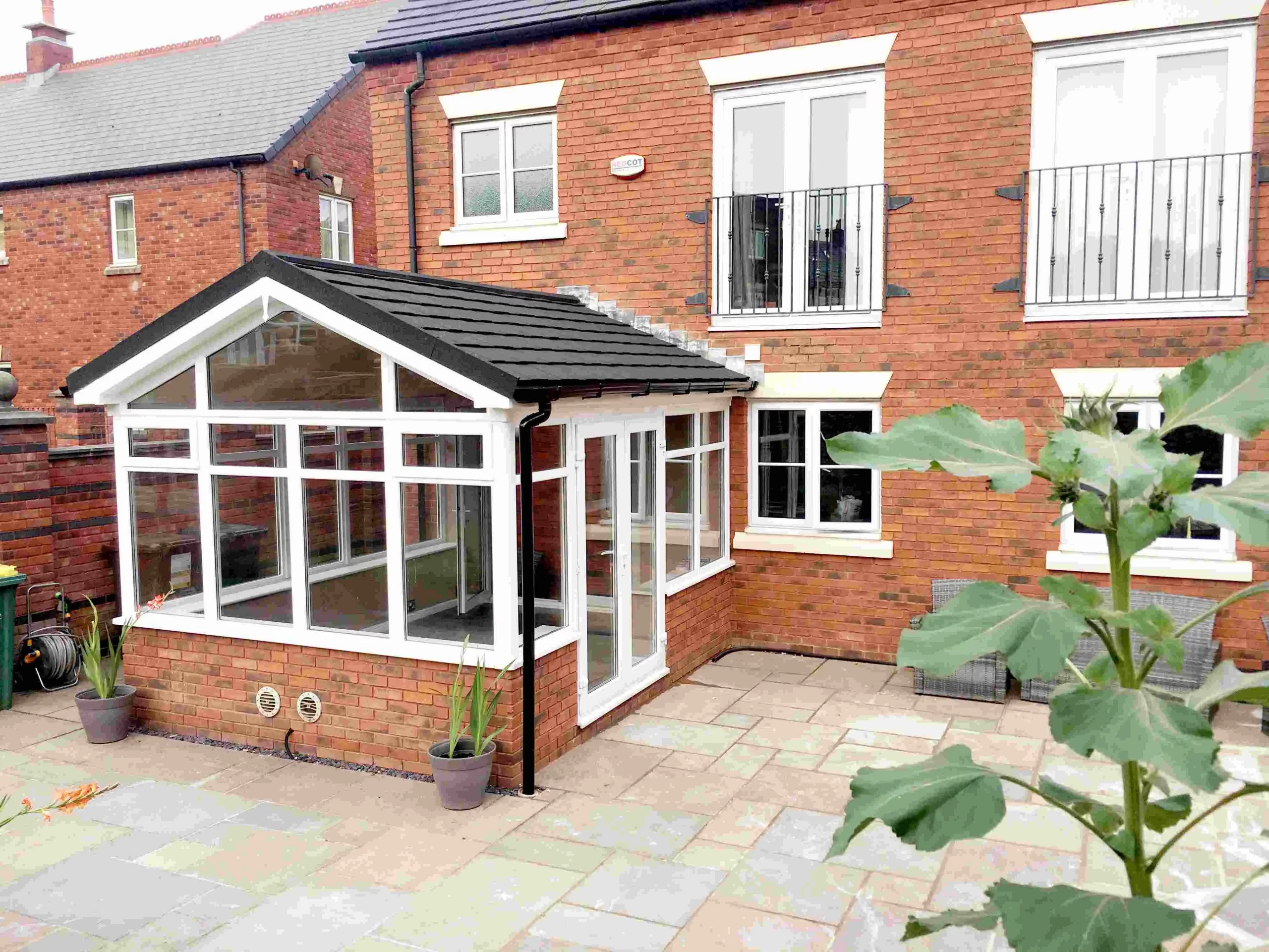 Gable End Tiled Roofs Conservatory
