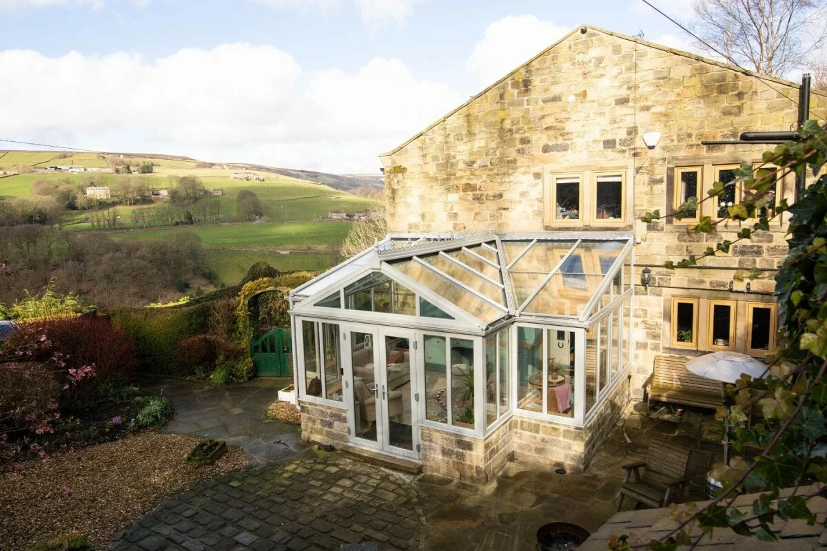 Gable End Glass Roof Conservatory installations