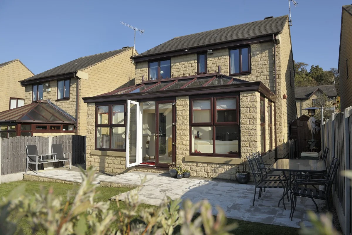 super glazing double hipped conservatory installations