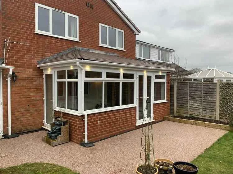 lean to tiled roof installations by super glazing