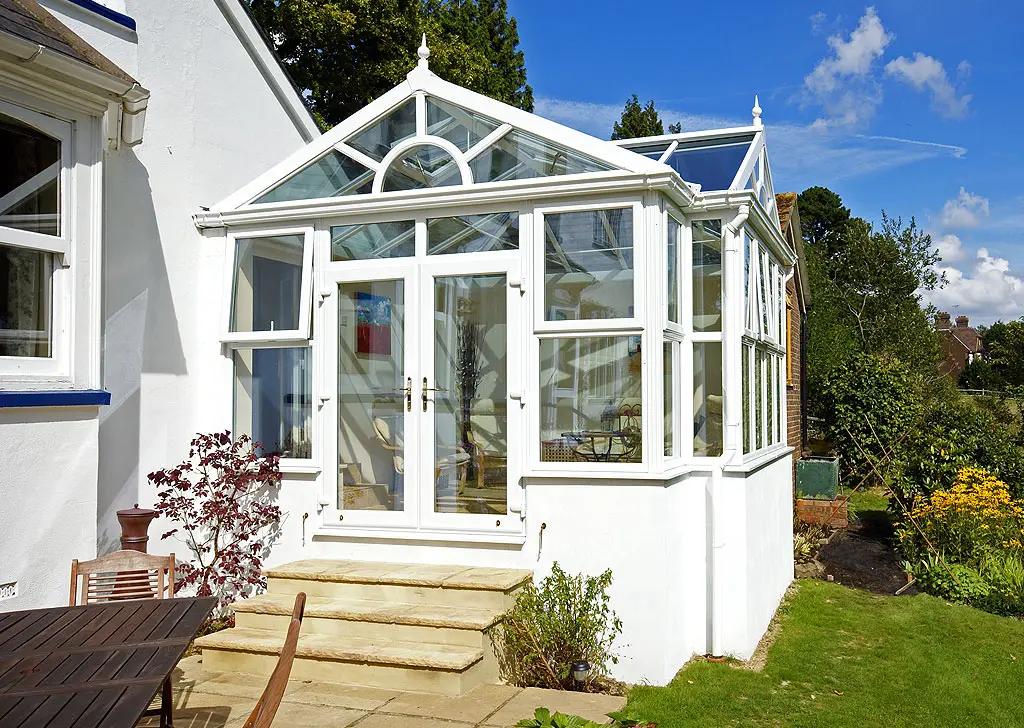 super glazing Gable end conservatories installations