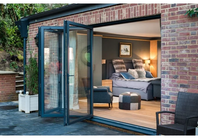 super glazing bi-folding doors installations