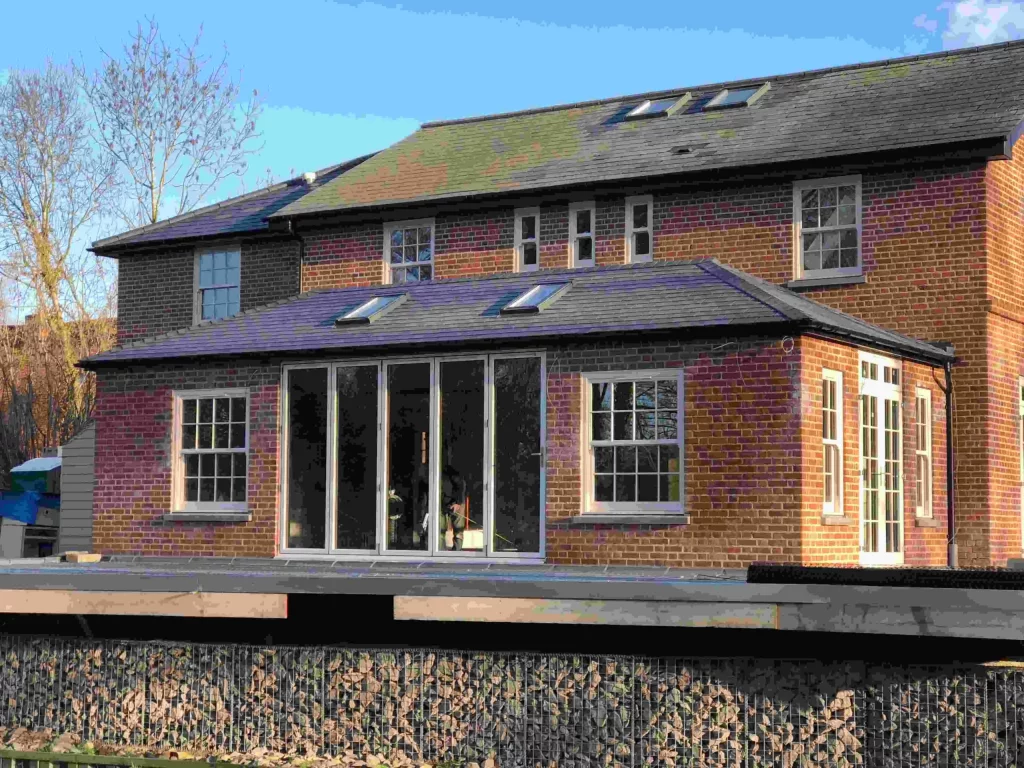double hipped tiled roof conservatory