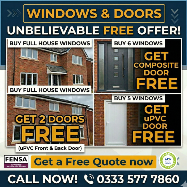 buy windows and doors free super glazing offers